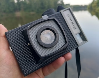 Vintage Soviet Box Camera "Etyud" – Rare Medium Format BELOMO, Tested with Film