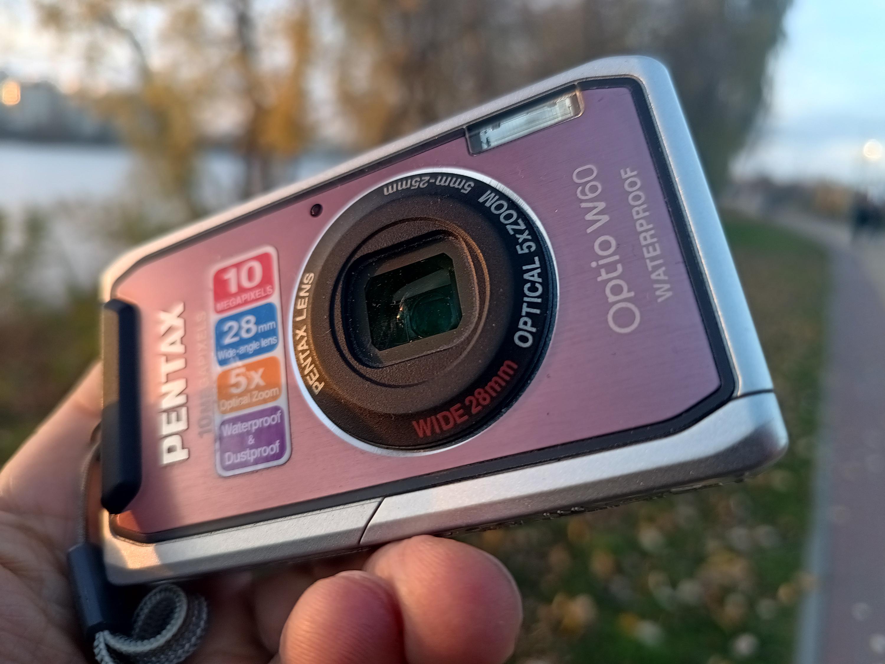 Pentax Optio W60 Waterproof Digital Camera – Retro Adventure Cam