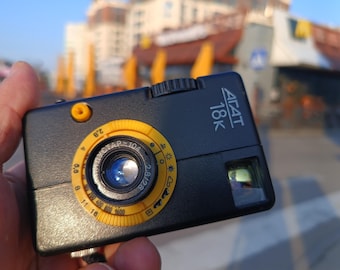 Agat-18K BeLOMO USSR Half-frame 35mm film camera tested with film