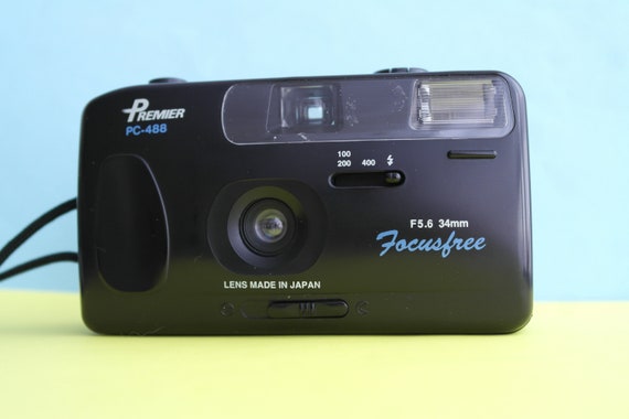 Premier PC-488 vintage 35mm camera with manual film rewind