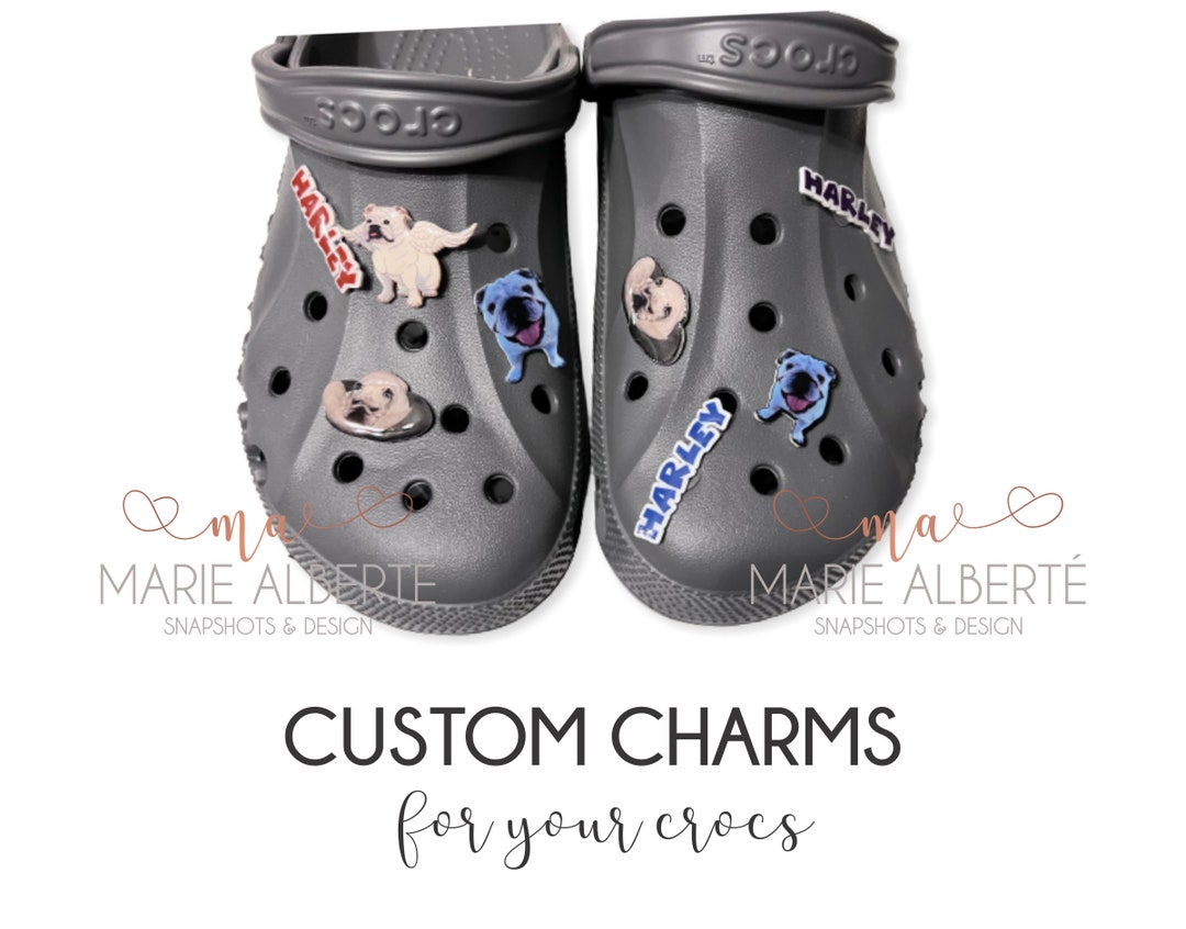 Custom Croc Charms and Pins Made to Order Personalize Your Etsy