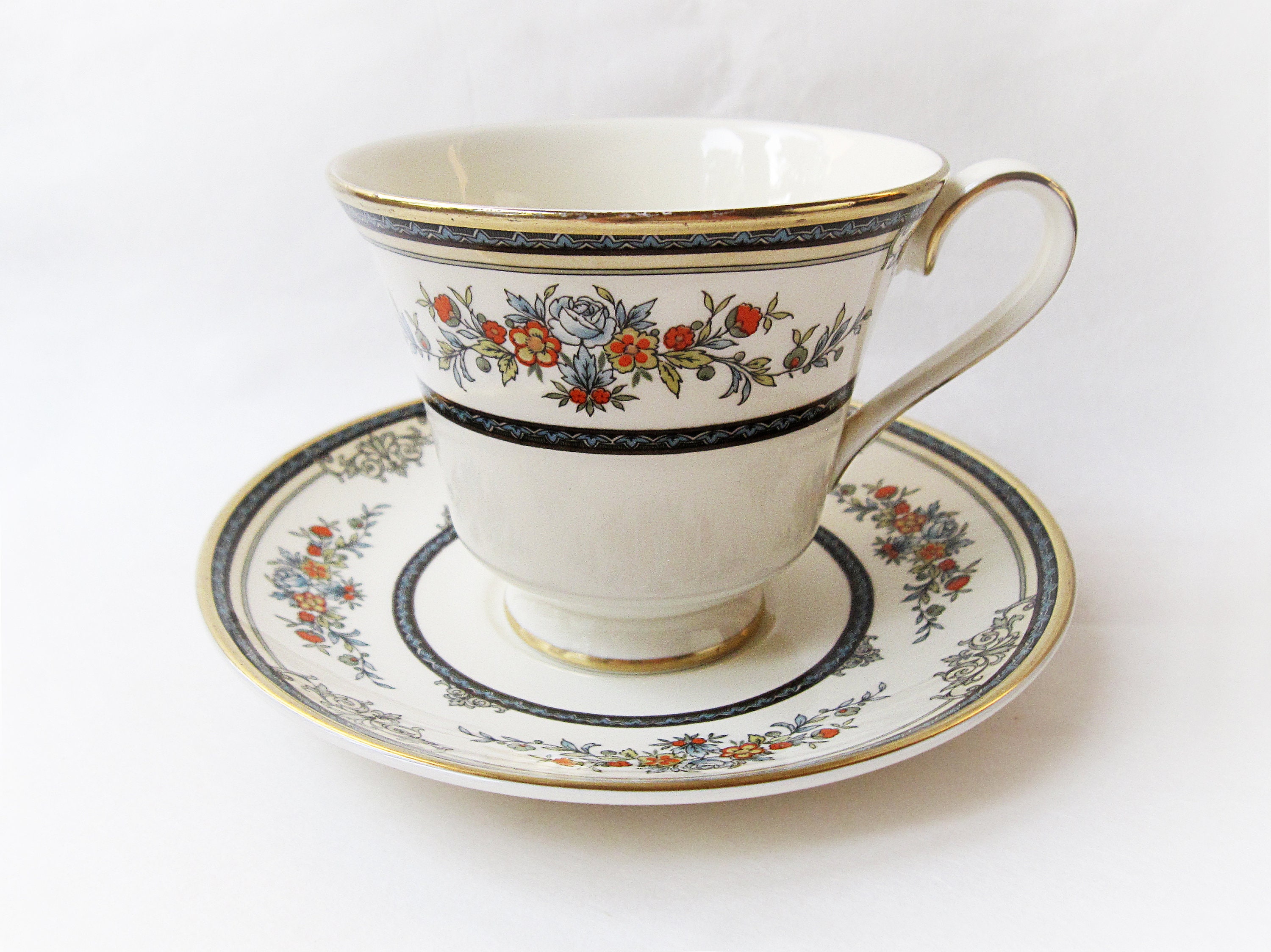 Minton Cup&Saucer(1828年頃) Minton Fine Bone China 