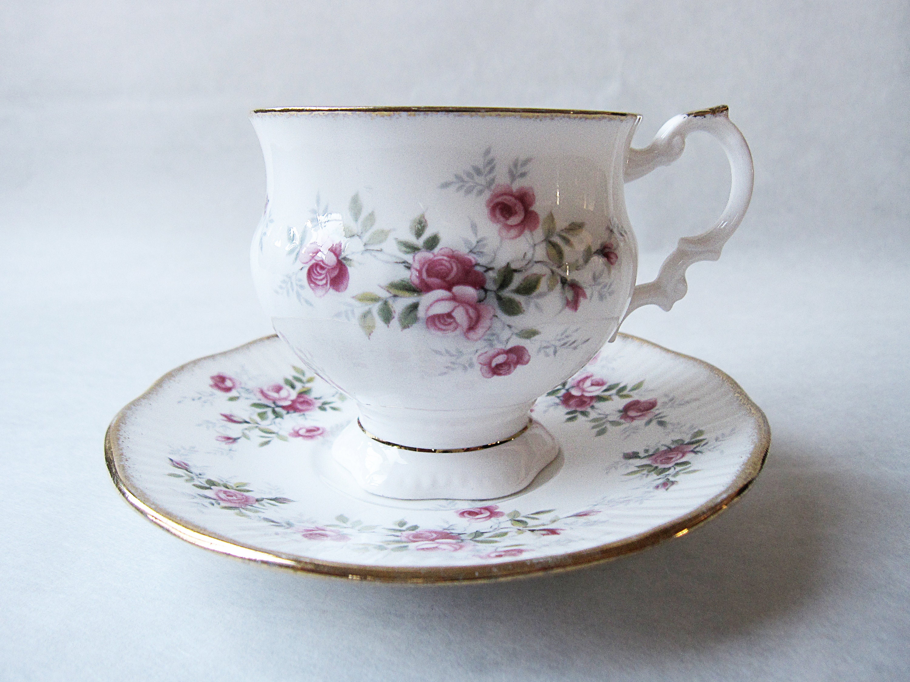 Elizabethan Staffordshire Fine Bone China England Teacup and Etsy