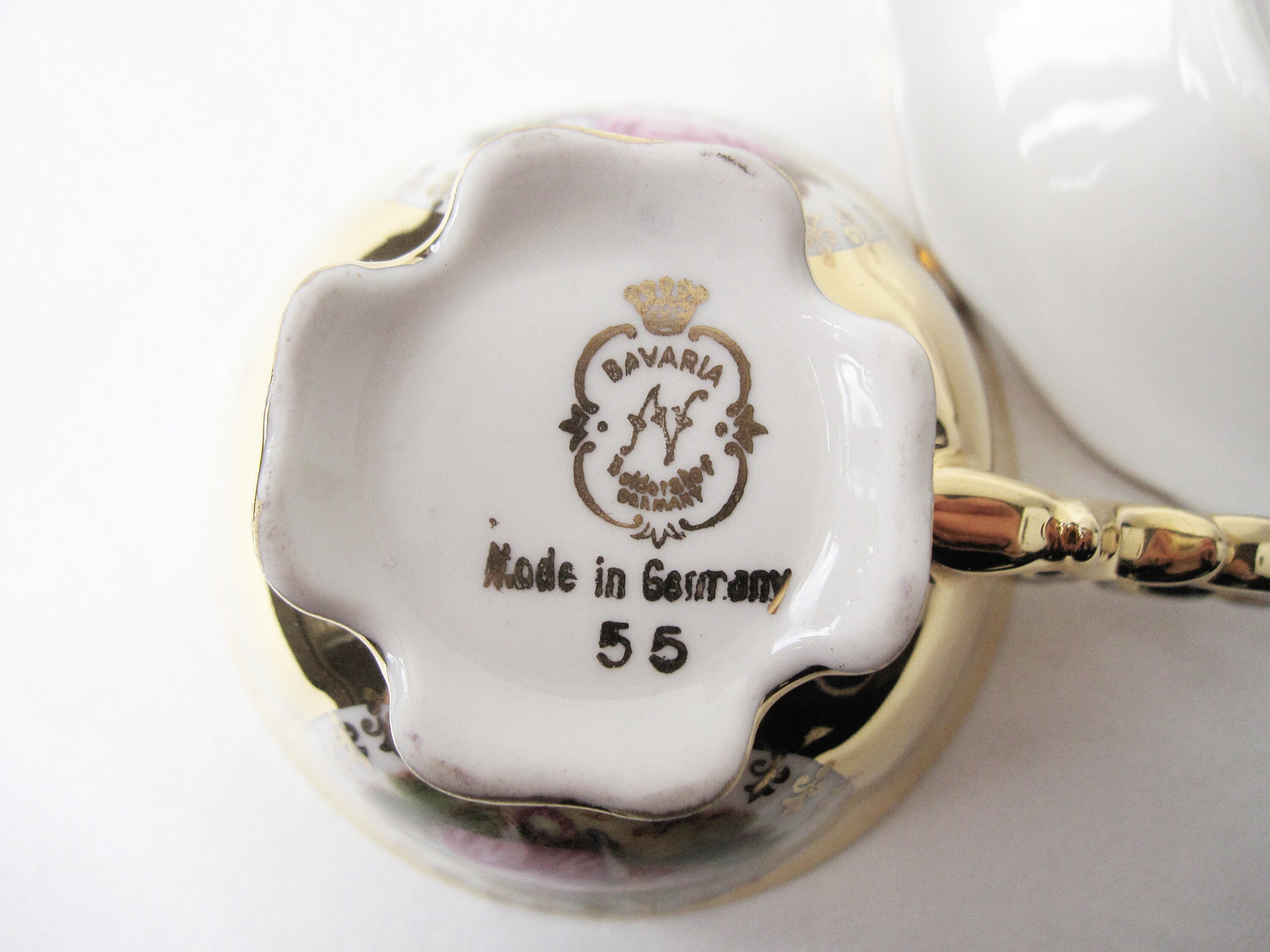Bavaria Waldershof Porzellan Demitasse Teetasse und ...