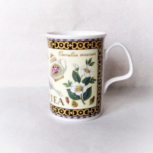 Roy Kirkham Porzellan Becher. Tee Design 1998. Englische Vintage Ware. Sammlerstück.