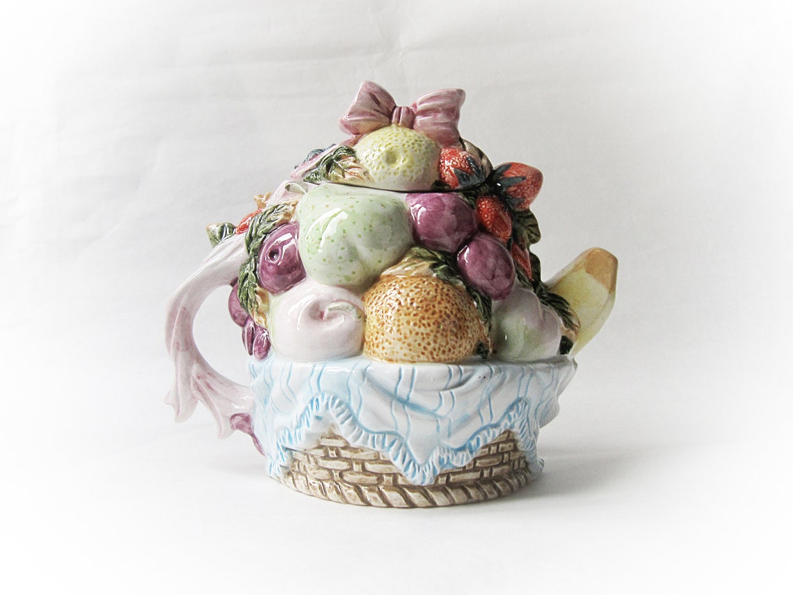 Heritage Mint Ltd. Collectibles Ceramic Teapot. Vintage Ware Etsy