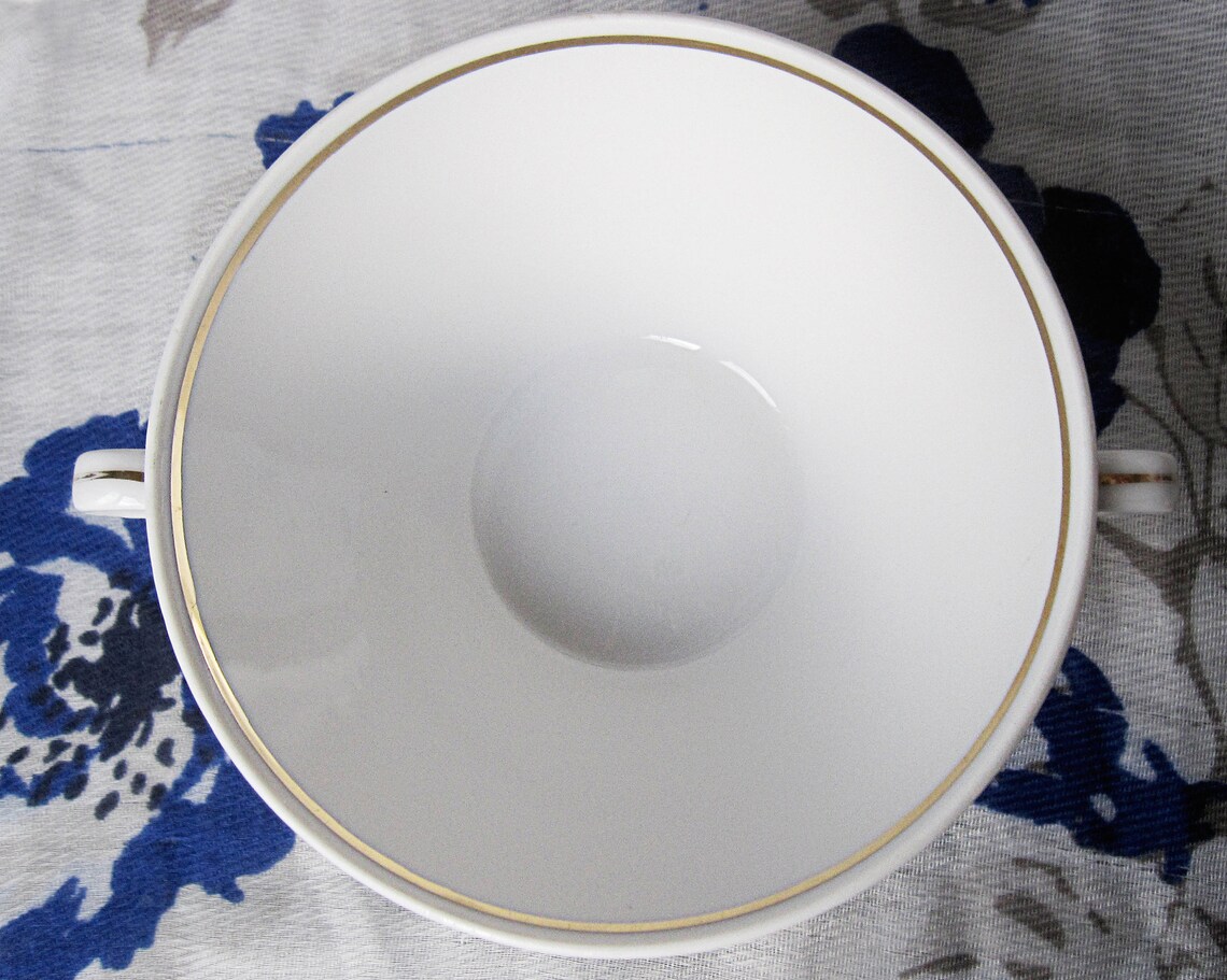 Winterling Roslau Bavaria Porcelain Soup Bowl. Double Handle Etsy