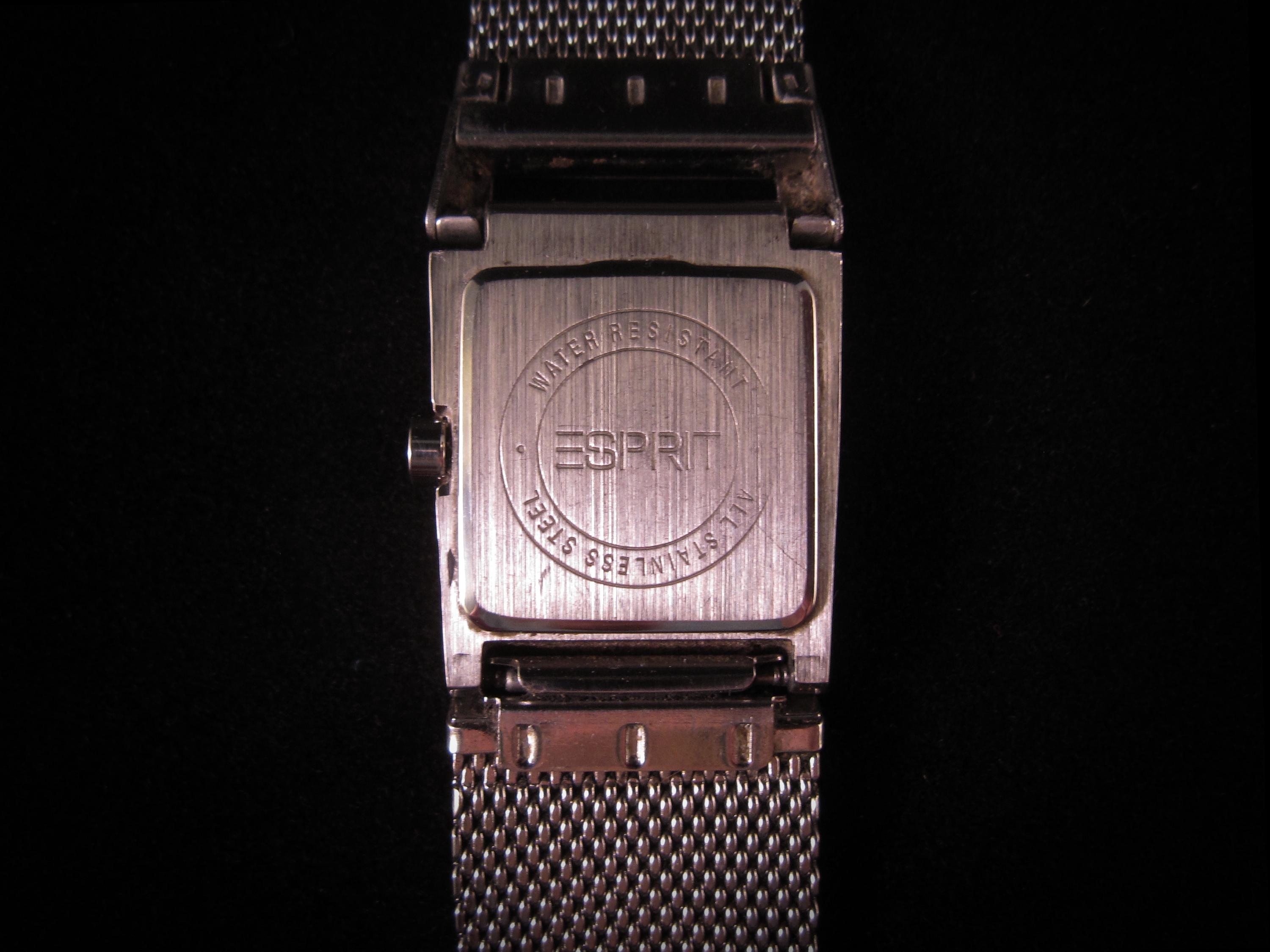 Vintage ESPRIT Stainless Steel Bracelet Watch Vintage Esprit Bracelet Women main image 2