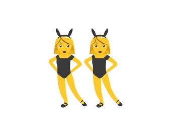 Dancing Girl Emoji Etsy