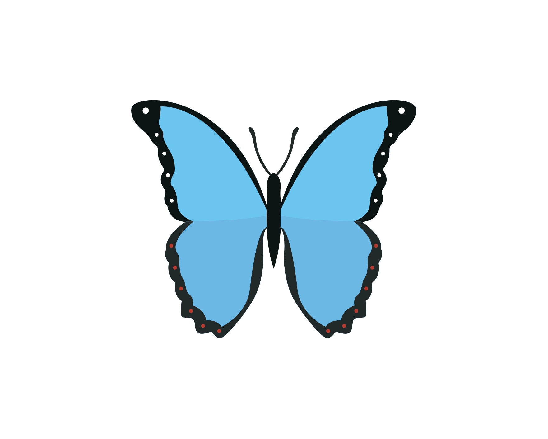 Vector Butterfly Emoji Design Svg, Jpg, Png, Eps (Download Now) Etsy