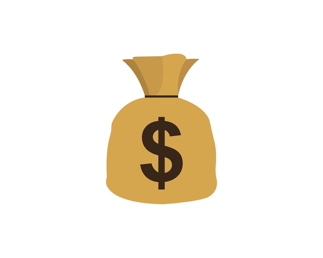Money Bag Emoji Design Svg, Jpg, Png, Eps Etsy