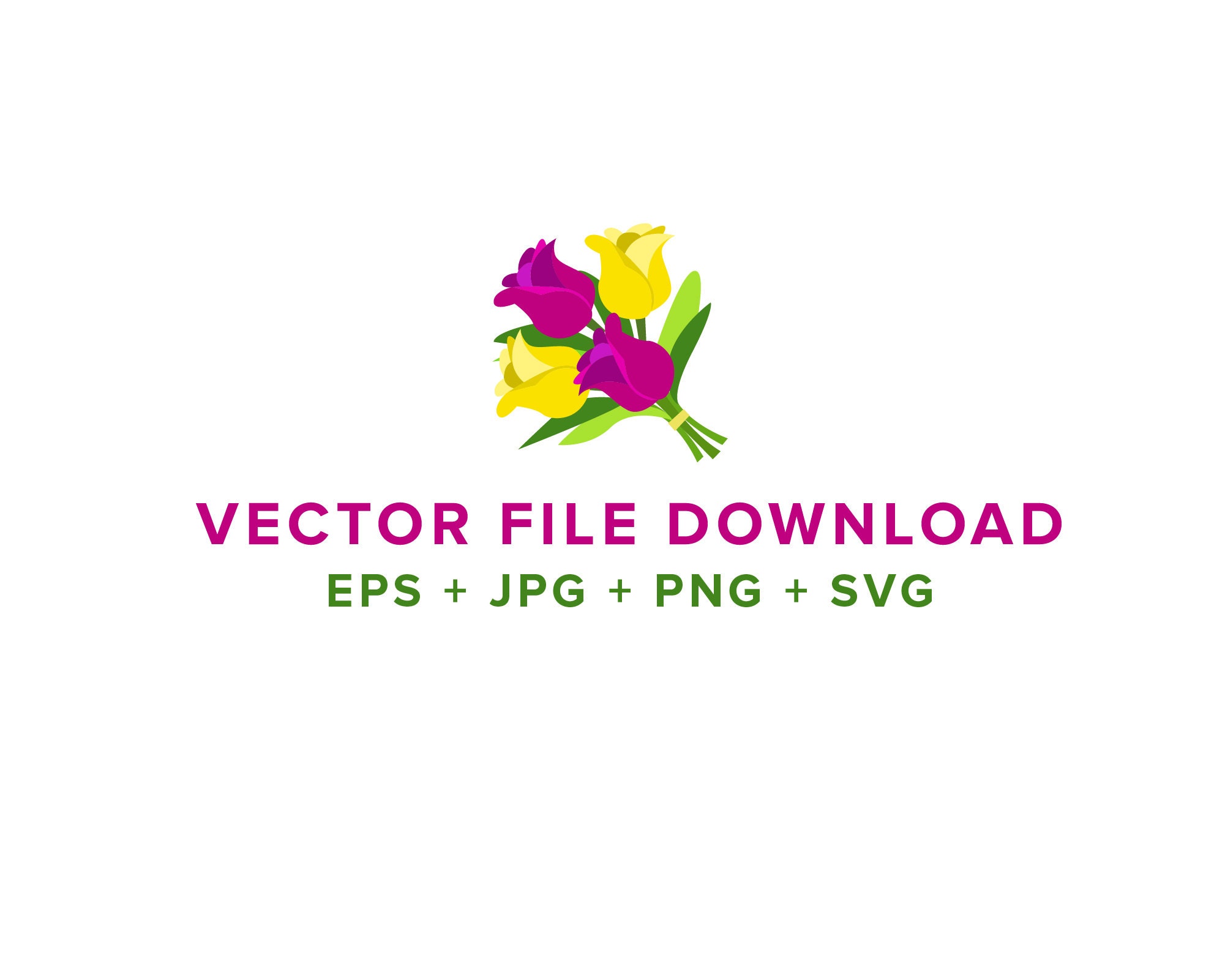Vector Flower Bouquet Emoji Design Svg Jpg Png Eps Etsy Australia