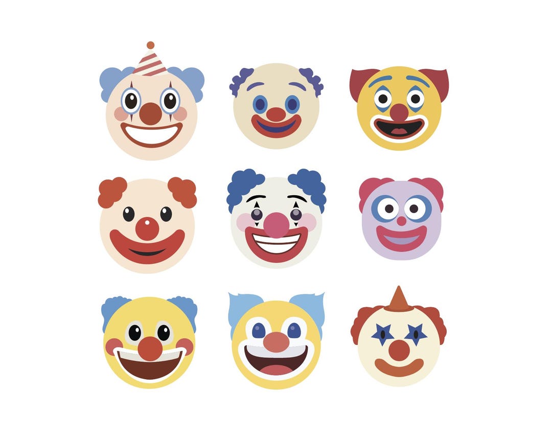 Vector Clown Emoji Design Svg Png Illustration Drawing Clipart Etsy vector-clown-emoji-design-svg-png-illustration-drawing-clipart-etsy