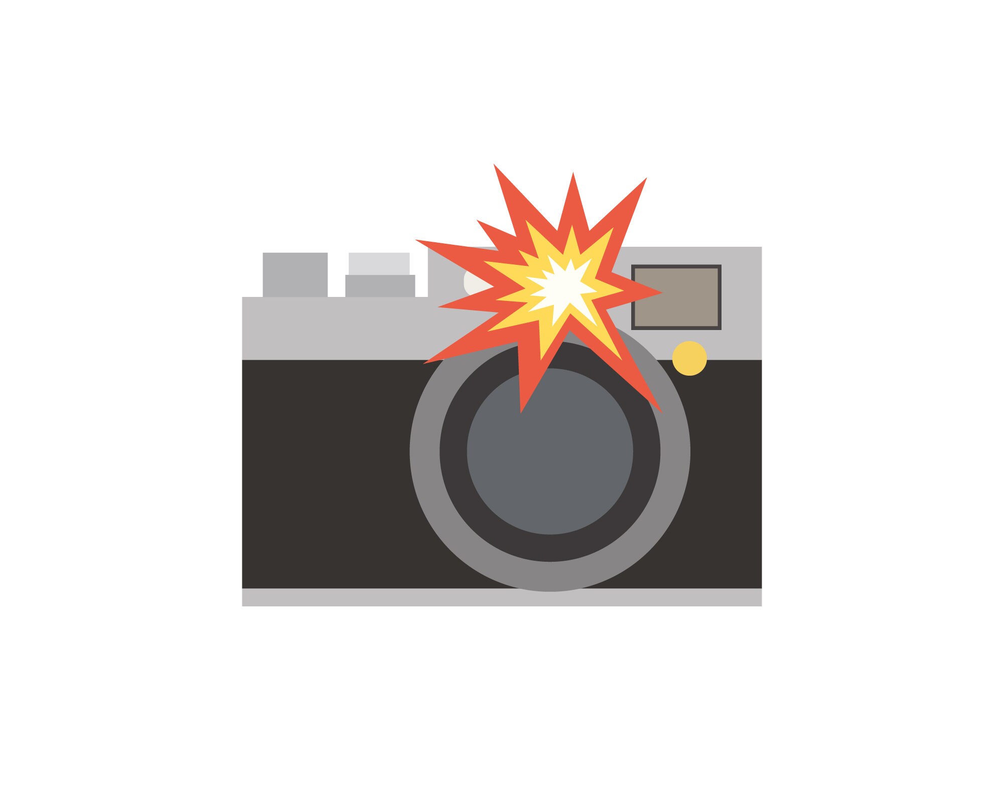 Flashing Camera emoji design svg jpg png eps Etsy