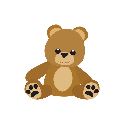 Teddy Bear SVG Cricut - Etsy