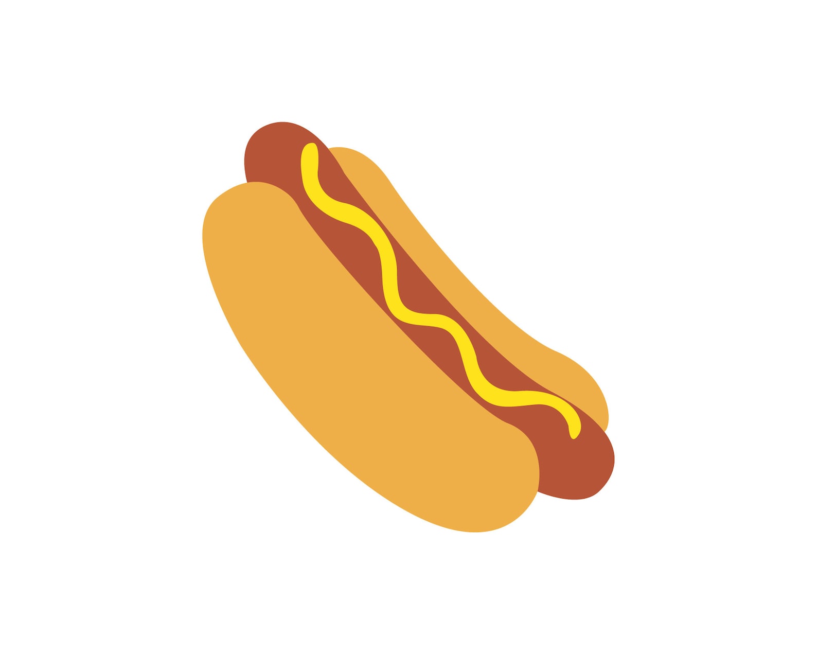 Vector Hot Dog Emoji Design Svg Jpg Png Eps Etsy
