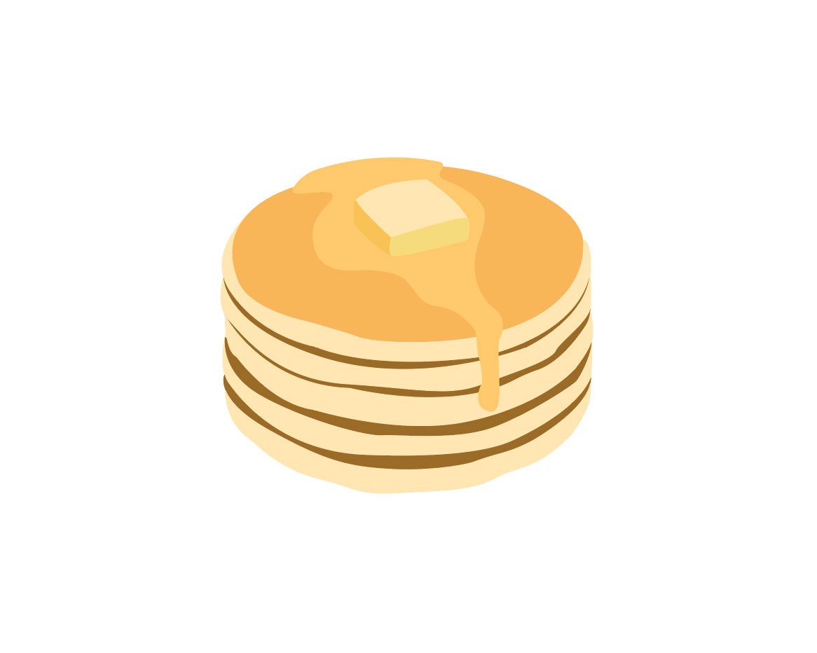 Vector Pancake Emoji Design Svg Jpg Png Eps Etsy UK
