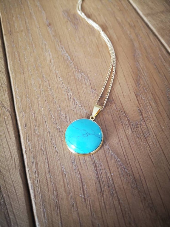 L'ATELIER D'AZUR Collier - Pendentif Or Jaune Serti De Zirconiums Chaine Doree