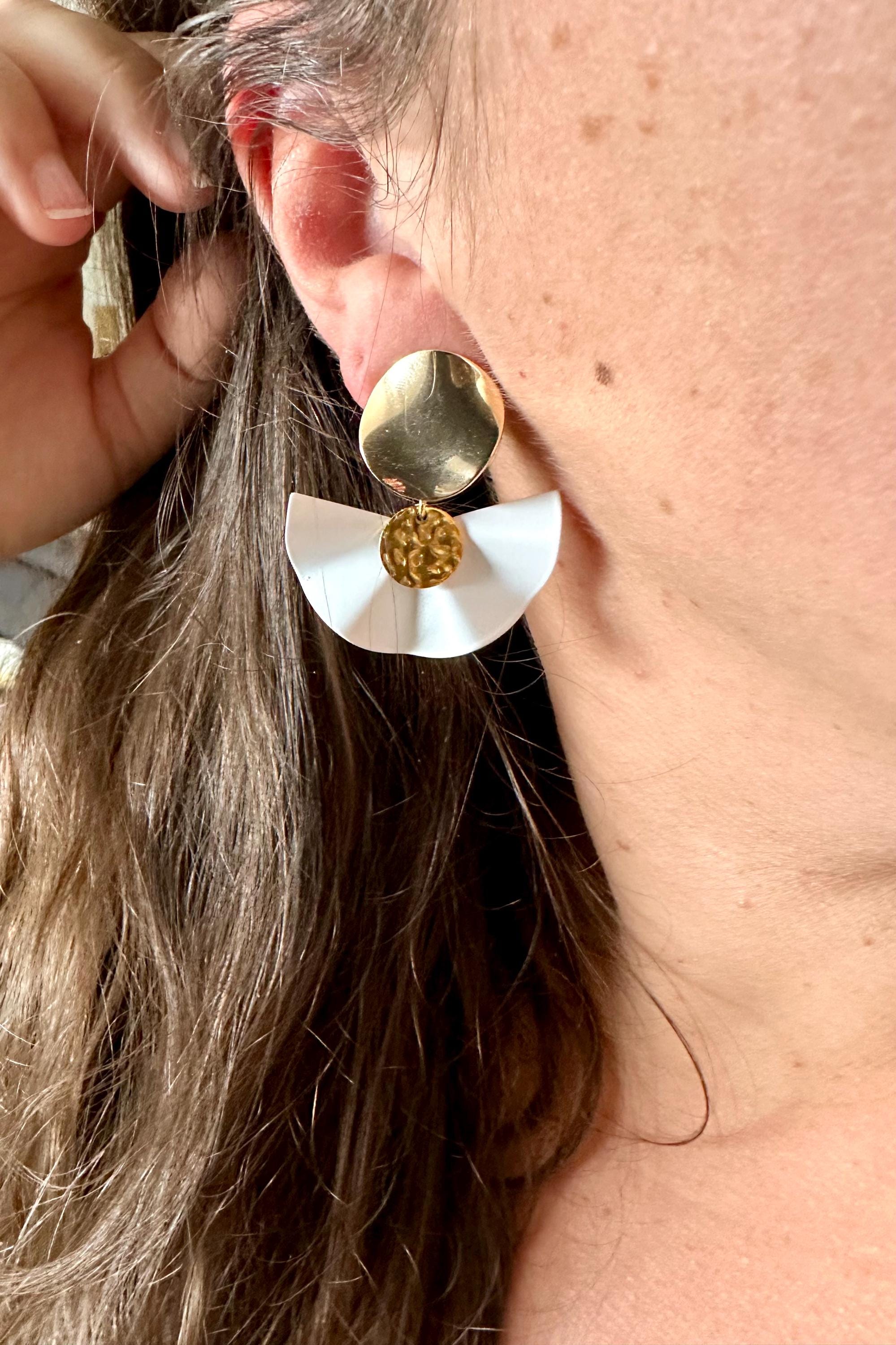 LRXIYODE 2 Pièces Boucles Oreilles Pendantes Avec Boucles Clips Sans Piercing Pour Femme Design Élégant Et Accessoires Fantaisie Pour Jeunes Filles