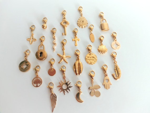 Gold Pendant Charms Gold Charms Gold Charms 