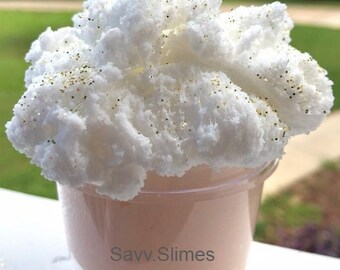 CHRISTMAS Mystery Slime | 6oz Jar | Surprise! | Crunchy Butter Cloud Thick Glossy Fluffy | SCENTED | Handcrafted in USA