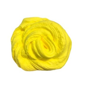 BANANA BUTTER SLIME | Thick | Scented | 6oz Jar | Smooth & Creamy | Handcrafted by Savv.Slimes