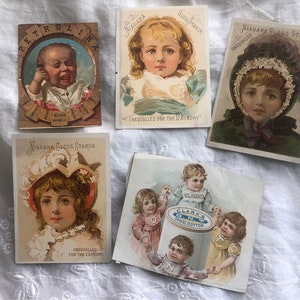 Old advertising cards