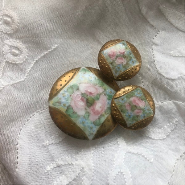 Porcelain Buttons Etsy