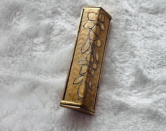 Victorian gold dress clip