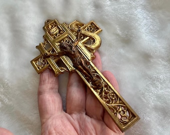 Catholic crucifix for wall