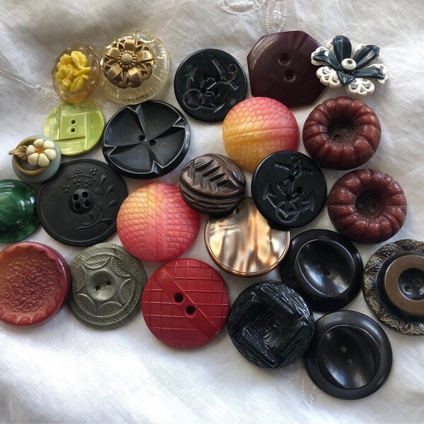 Celluloid Buttons Etsy