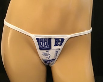 Duke blue devils panty thong sorority fan gift