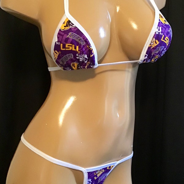 LSU Tigers Bikini sorority NCAA Great fan Gift