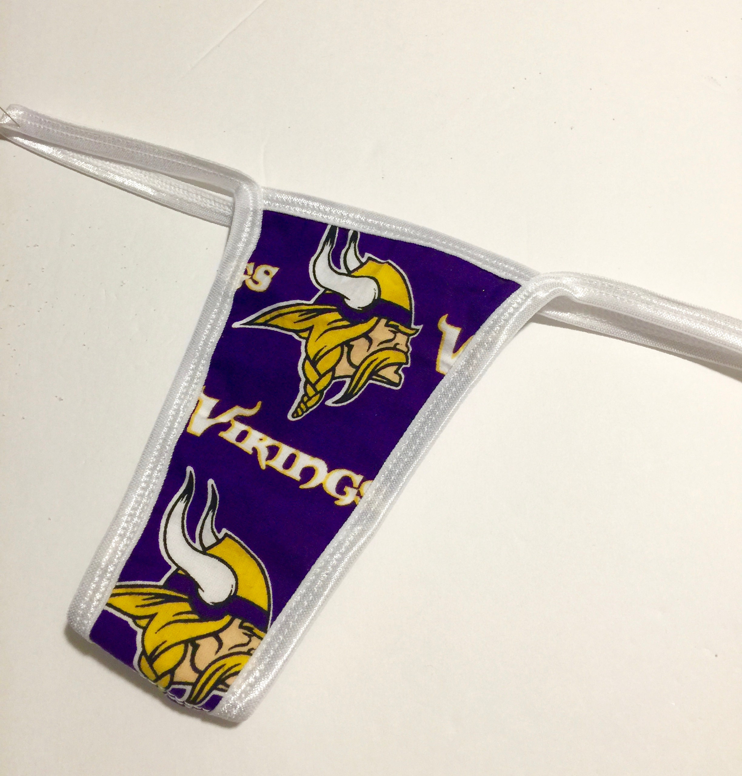 Custom Made Minnesota Vikings thong bikini set / forrado para Etsy