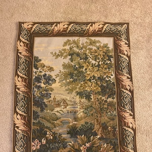 Ethan Allen Vintage Tapestry 47&quot;X35&quot;