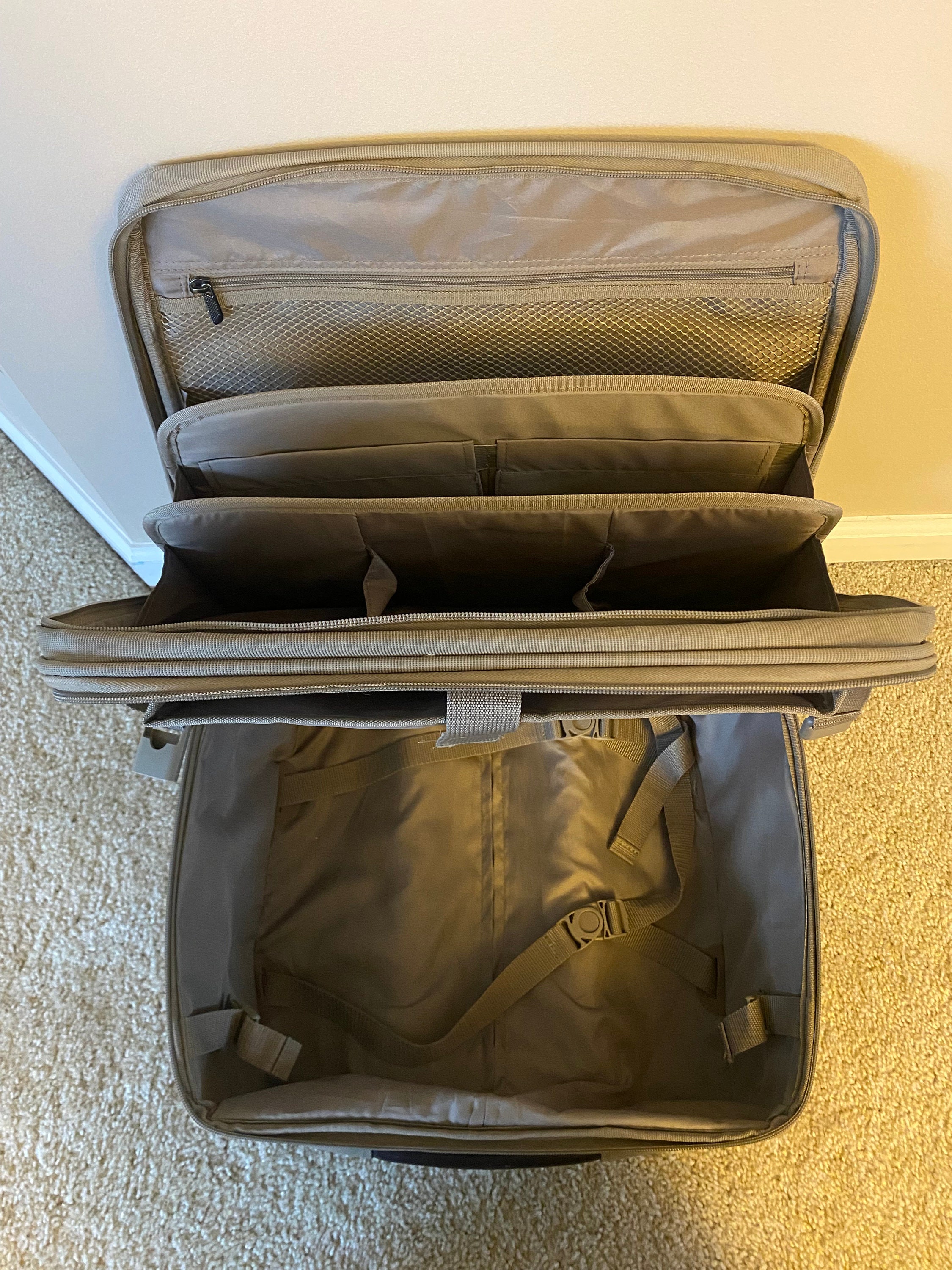 Brookstone Rolling Laptop Bag Etsy