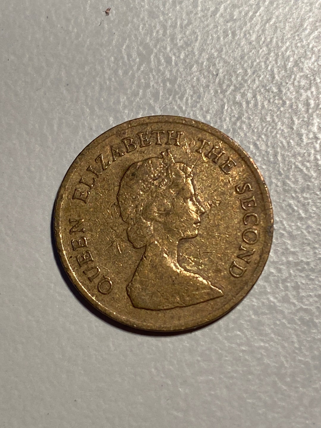 1989 Queen Elizabeth The Second Coin Value 10 Cent Queen Elizabeth the Second Coin - Etsy