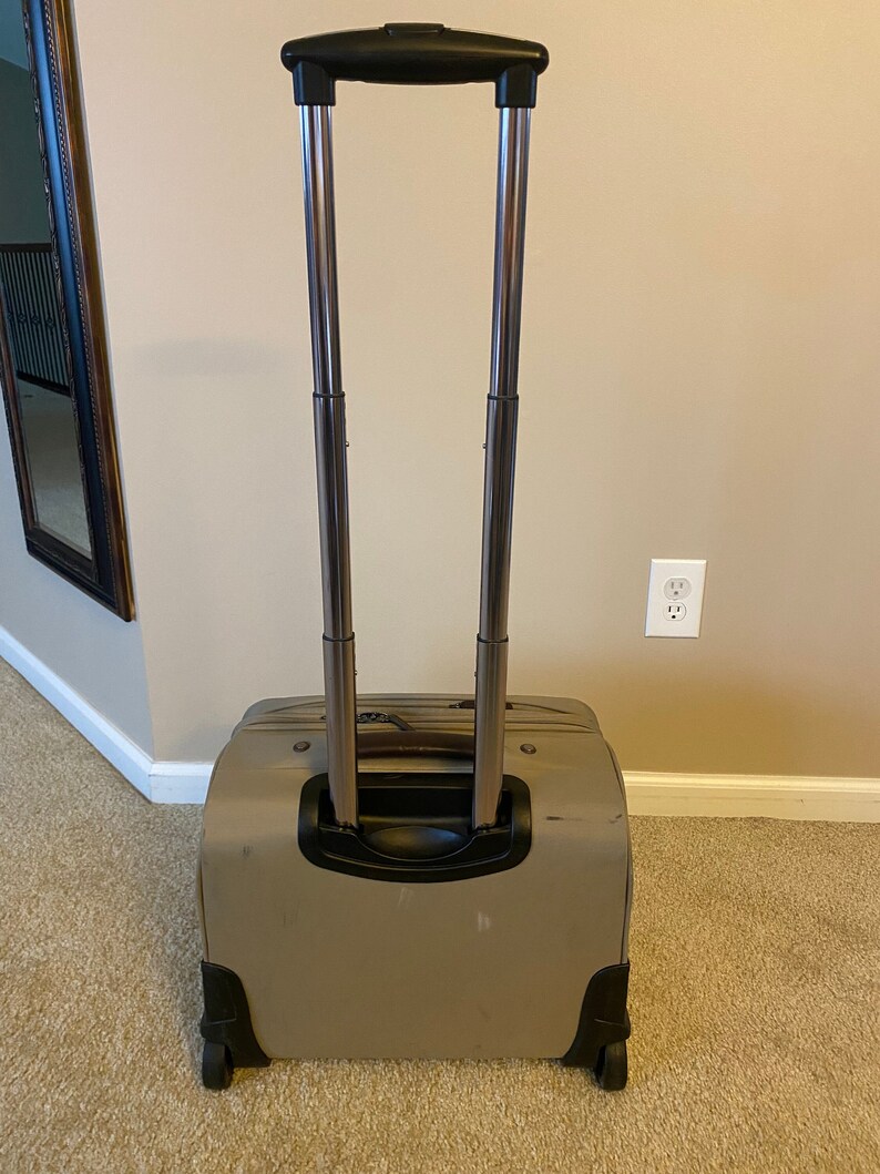 Brookstone Rolling Laptop Bag Etsy