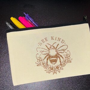 Bee Cosmetic/Pencil Bag