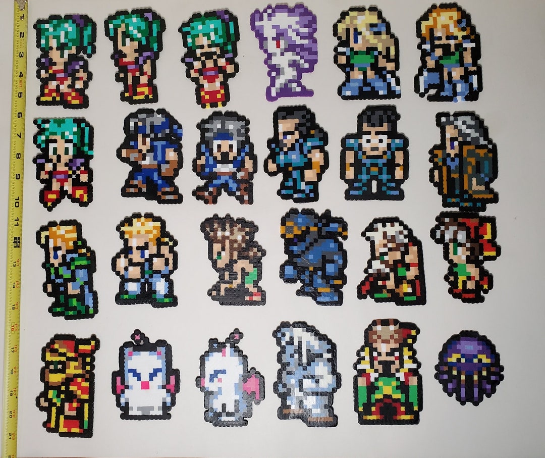 Final Fantasy VI Sprite Perlers 