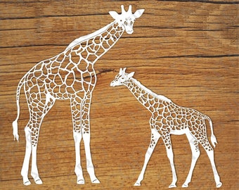 Download Mom Giraffe Svg Etsy