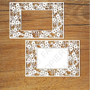Ornamental Frame (5) SVG files for Silhouette Cameo and Cricut. Ornamental Frame clipart PNG transparent included.