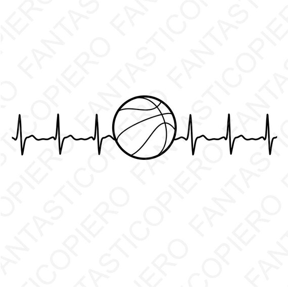 Download Cardio Basketball Svg Files For Silhouette Cameo And Cricut Etsy
