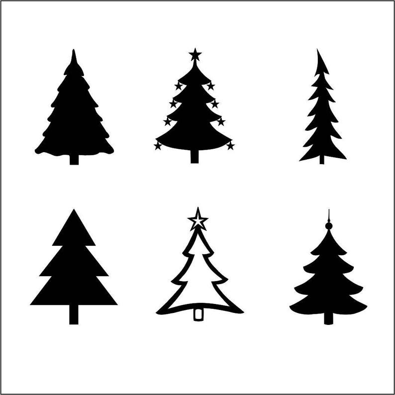 Download Kerstboom SVG-bestanden voor de Silhouette Cameo en Cricut ...
