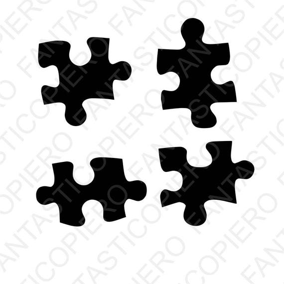 PUZZLE PIECES SVG Puzzle Pieces Clipart Puzzle Pieces Svg 