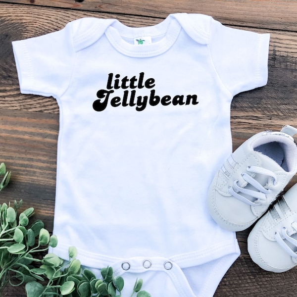 Easter Little Jellybean Baby Bodysuit or Toddler Shirt, First Easter Baby Gift, Easter Baby Clothes, Easter Baby Bodysuit, Little Jelly bean