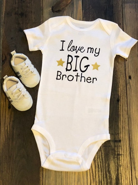 I love my big brother hotsell baby grow