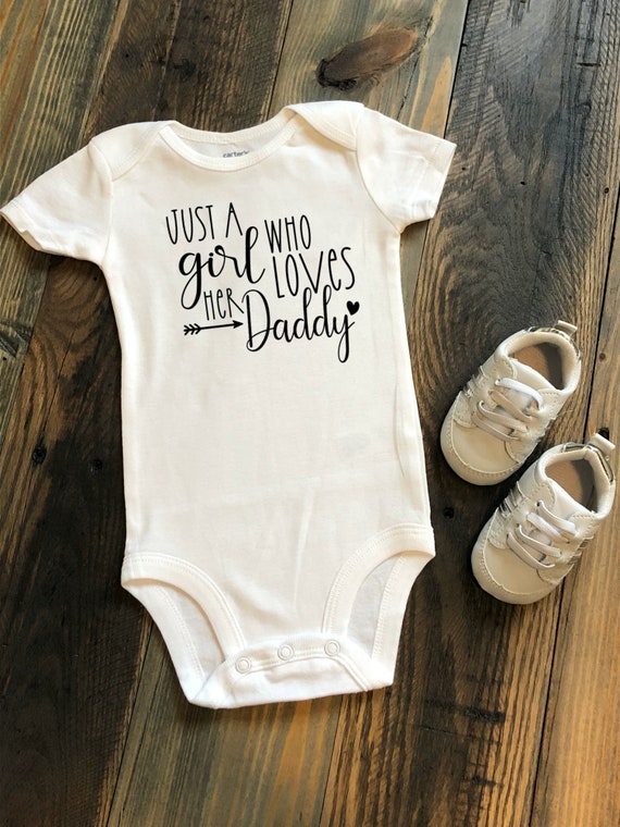 Baby girl clothes about daddy discount
