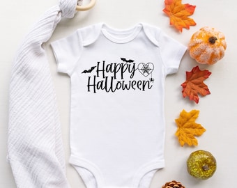 Halloween Baby Bodysuit Halloween Toddler Shirt, Baby's First Halloween Shirt Baby Clothes Halloween, Cute Halloween Baby Bodysuit
