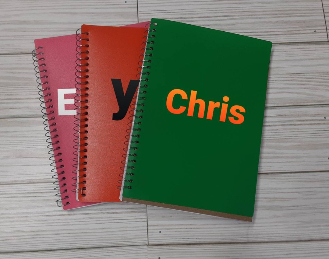Personalized Notebooks Personalized Note Pad Kids Gifts Etsy